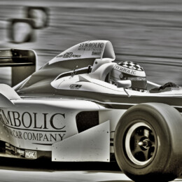 Helmet and race car graphics