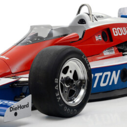 Vintage Penske race car stickers