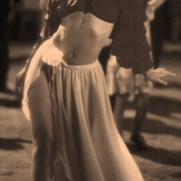 Thalia - dancing in Julio Iglesias' music video at a ranchero in Bogota, Columbia
